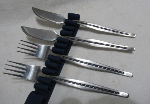 Set 4 Cubiertos Postre  Tu Y Yo  Tenedor Cuchillo Spain Inox