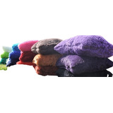 6 Pack Almohada Abrazable Pelo Alto, Colores Surtidos 