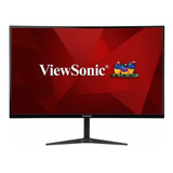 Monitor Gamer Curvo Viewsonic Vx2718-pc-mhd Led 27  Negro 100v/220v