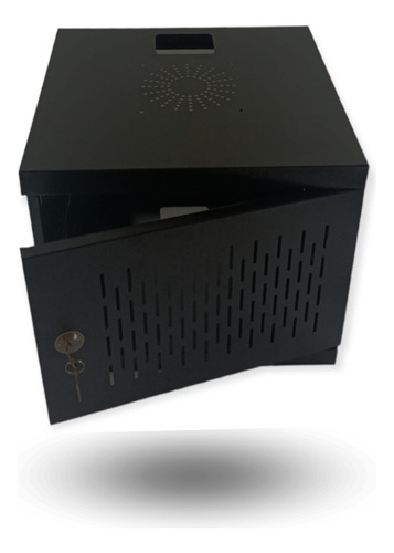 Gabinete Para Dvr Tipo Cubo 28cmx33cmx33cm + Bandeja