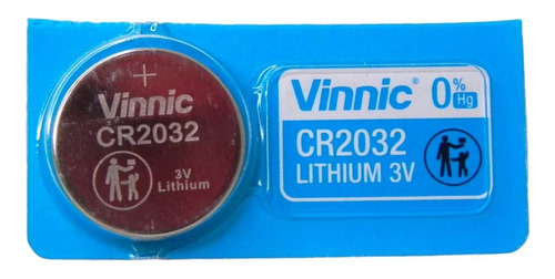 Pila Boton Vinnic Cr2032 Lithium 3v