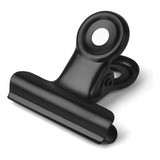 Coideal Clips De Bulldog Pequeños Negros  60 Piezas De Clip