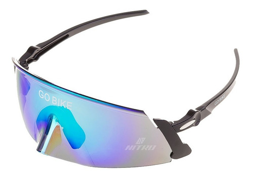 Lentes Go Bike Aero Ciclismo Running Uv400 Nitrobikes