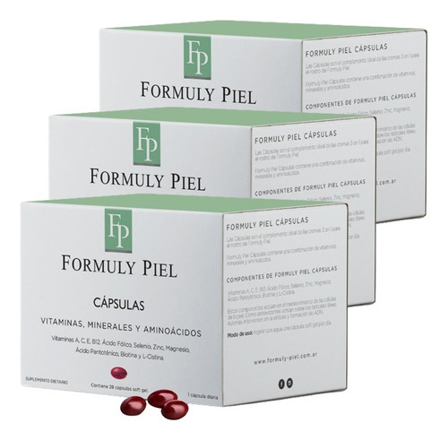 3x2 | Formuly Piel Cápsulas Anti-age (soft Gel) Momento De Aplicación Día/noche Tipo De Piel Todo Tipo