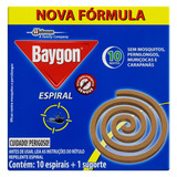 Baygon Espiral Repelente 10 Unidades