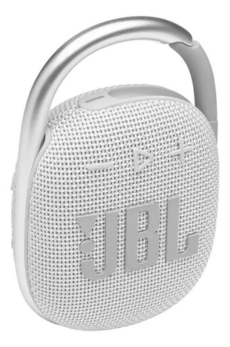 Alto-falante Jbl Clip 4 Portátil Com Bluetooth Branco