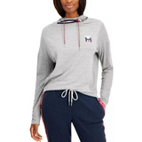 Suéter Tommy Hilfiger Mujer Ivy Logo Original 