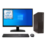 Cpu Desktop Pc Core I3 9ger 8gb 240gb Ssd + Monitor Dell