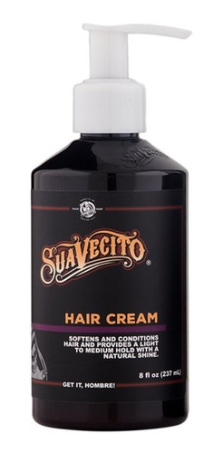  Crema Suavecito Pomade® Para Peinar Hair Cream 237ml