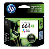 Tinta Hp 664 Xl Tricolor 1110, 2130, 3630, 4675