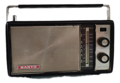 Rádio Sanyo 8s-710n Sw Mw Sem Funcionar 