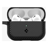 Funda Spigen AirPods Pro (2nd Gen) Mag Armor Fitmatte -negro