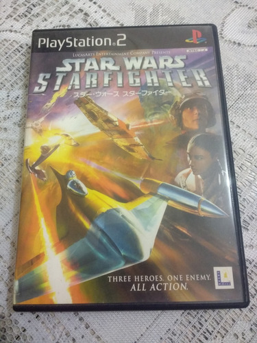 Jogo De Playstation 2: Star Wars Starfighter Original