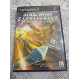 Jogo De Playstation 2: Star Wars Starfighter Original
