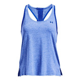 Camiseta Esqueleto Under Armour Knockout Mujer-azul