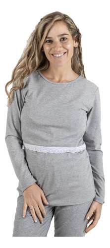 Pijama Maternal Para Amamantar-lactancia Práctica Y Cómoda 1