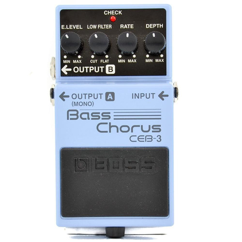 Pedal De Efecto Boss Ceb-3 Para Bajo Chorus Bass