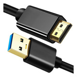 Tiedxioy Cable Usb A Hdmi, Adaptador Usb A Hdmi Monitor, Usb