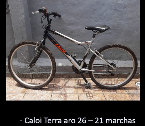 Bicicleta Bike Caloi Terra Aro 26 21 Marchas