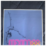 Póster Original Vintage Juegos Olimpicos Mexico 1968