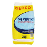 Kit 2 Ph Certo Estabilizante Alcalinidade Piscina Genco 2kg