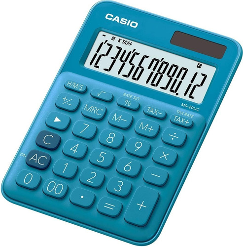 Calculadora Casio Escritorio Ms-20uc 12 Digitos