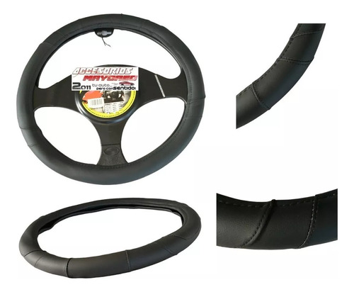 Cubre Volante Color Negro Ft17 Vw Virtus 2020