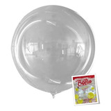 Paquete 50 Globos Burbuja 24 Pulgadas Bobo Pvc Transparentes