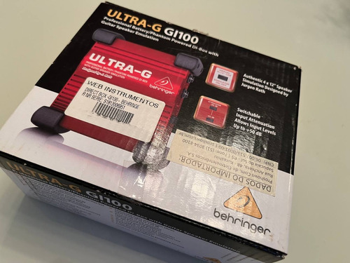 Direct Box Virtual Behringer Ultra G