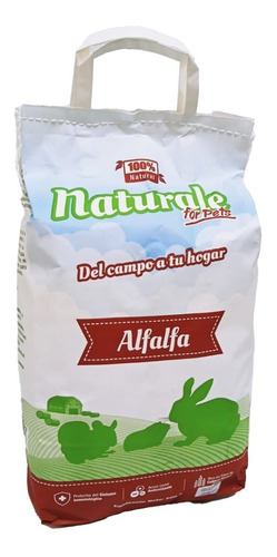 Heno De Alfalfa Para Conejos Y Otros 600gr Naturale For Pets