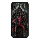 Funda Protector Para Huawei Deadpool Marvel Heroe Moda 04