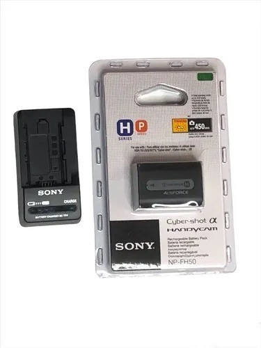 Bat Sony Np-fh50 Dcr-hc52 + Carregador Org Importado Nfiscal