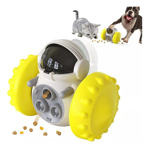 Juguetes Dispensador Interactivo Para Mascotas Perros Y Gato