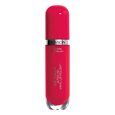 Labial Líquido Ultra Hd Vinyl Lip Polish Cherry On Toprevlon Acabado Cremoso Color Rojo