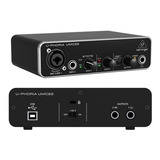 Interfaz De Audio Behringer Umc22 Grabacion Profesional