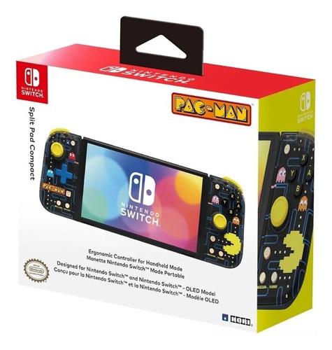 Joystick Hori Split Pad Compact Nintendo Switch Pacman Ade
