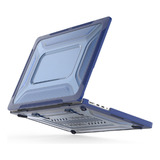 Funda Hard Case Azul Para Macbook Air 13 M1 A2337 A1932 