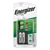 Cargador Maxi Energizer Con 2 Pilas Aa Recargables