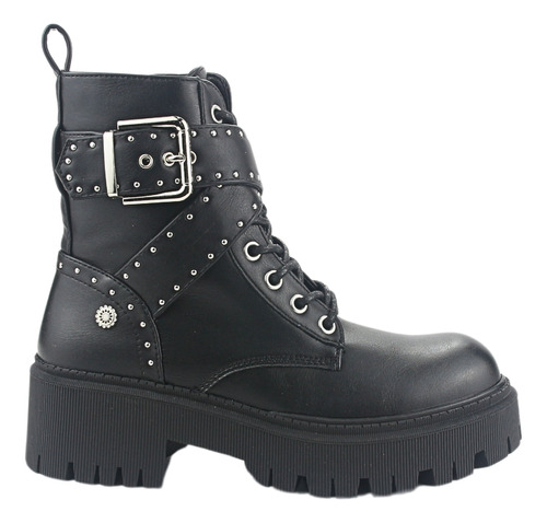 Botin Chalada Mujer Matter-5 Negro Plataforma