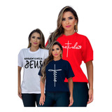 Kit 3 Blusas Tshirts Blusas Feminina Roupas Atacado Revenda