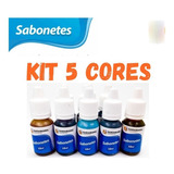 Kit 5 Corantes Pra Sabonete Glicerina Base D Água Artesanal