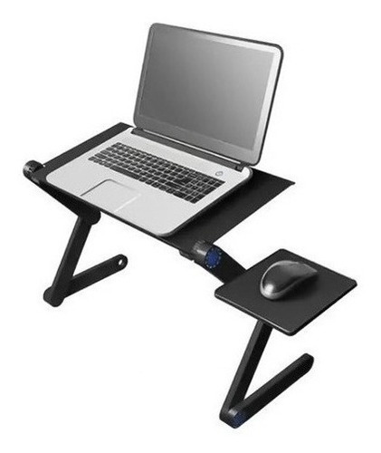 Mesa Notebook Metalica Plegable Cama X8 Soporte Para Mouse 