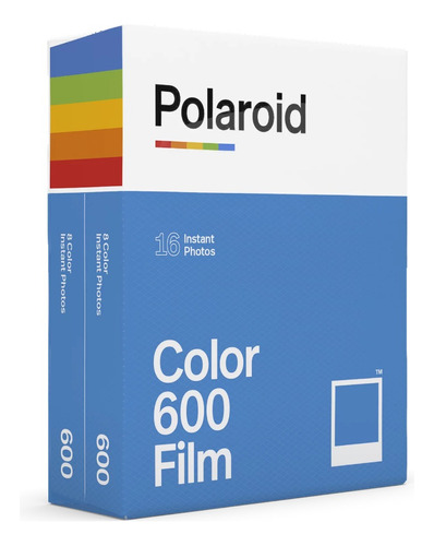 Polaroid Color 600 Film Película Instantánea (16 Fotos)