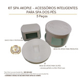 Spa Akople - Kit De Acessórios P/mini Ofurô Spa Dos Pés