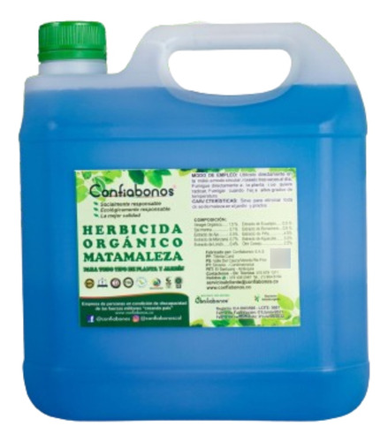 Herbicida Matamaleza 4l - Confiabonos