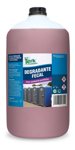 Degradante Fecal Concentrado Para Sanitarios Portátiles 4 L