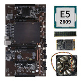 Placa Base Minera X79 H61 Btc Con E5 2609 Cpu Recc 4 Gb Ddr