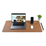 Mouse Pad Grande Couro Protetor De Mesa Escritório Notebook