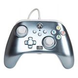 Controle Joystick Powera Enhanced Xbox E Pc Usb Metallic Ice