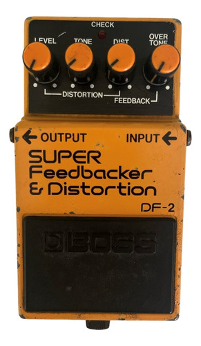 Pedal Boss Df-2 Super Feedbacker & Distortion Japones Guitar
